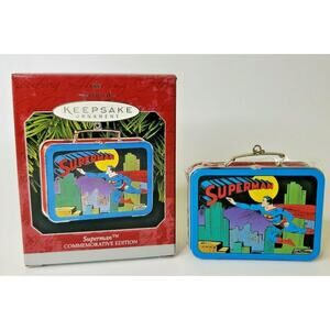 1998 Superman Commemorative Edition Hallmark Keepsake Ornament  U52/6423